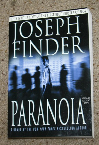 Joseph finder paranoia - joseph,
